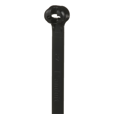 PANDUIT - Cincho de Nylon 6.6 Dome-Top®, Con Lengüeta de Bloqueo de Acero Inoxidable, 780 mm largo x 7mm ancho, Color Negro, Exterior Resistente a Rayos UV, Paquete de 100pz