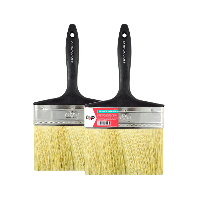 Brocha "La tradicional" 100% Ixtle natural 5"