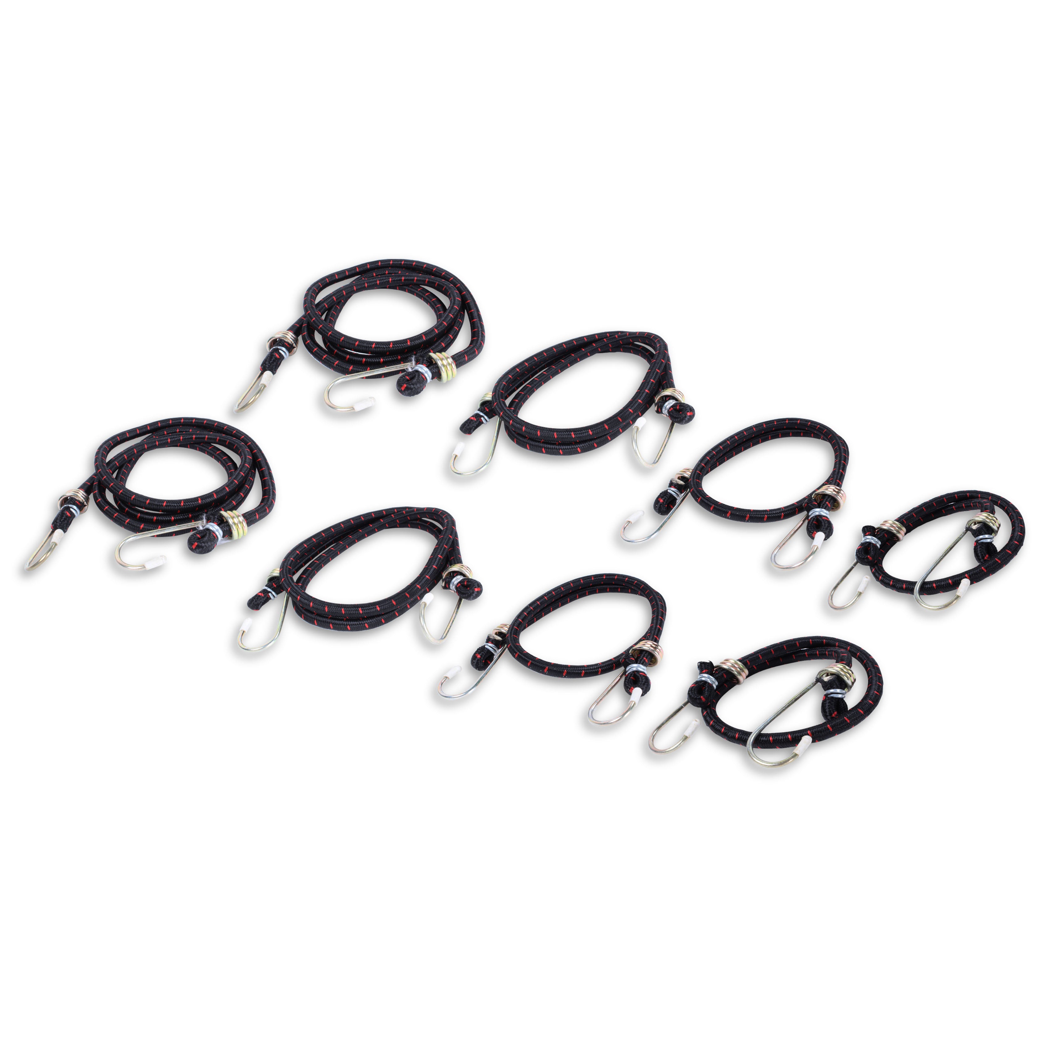 Cinturones elásticos Bungees (8 pzas)