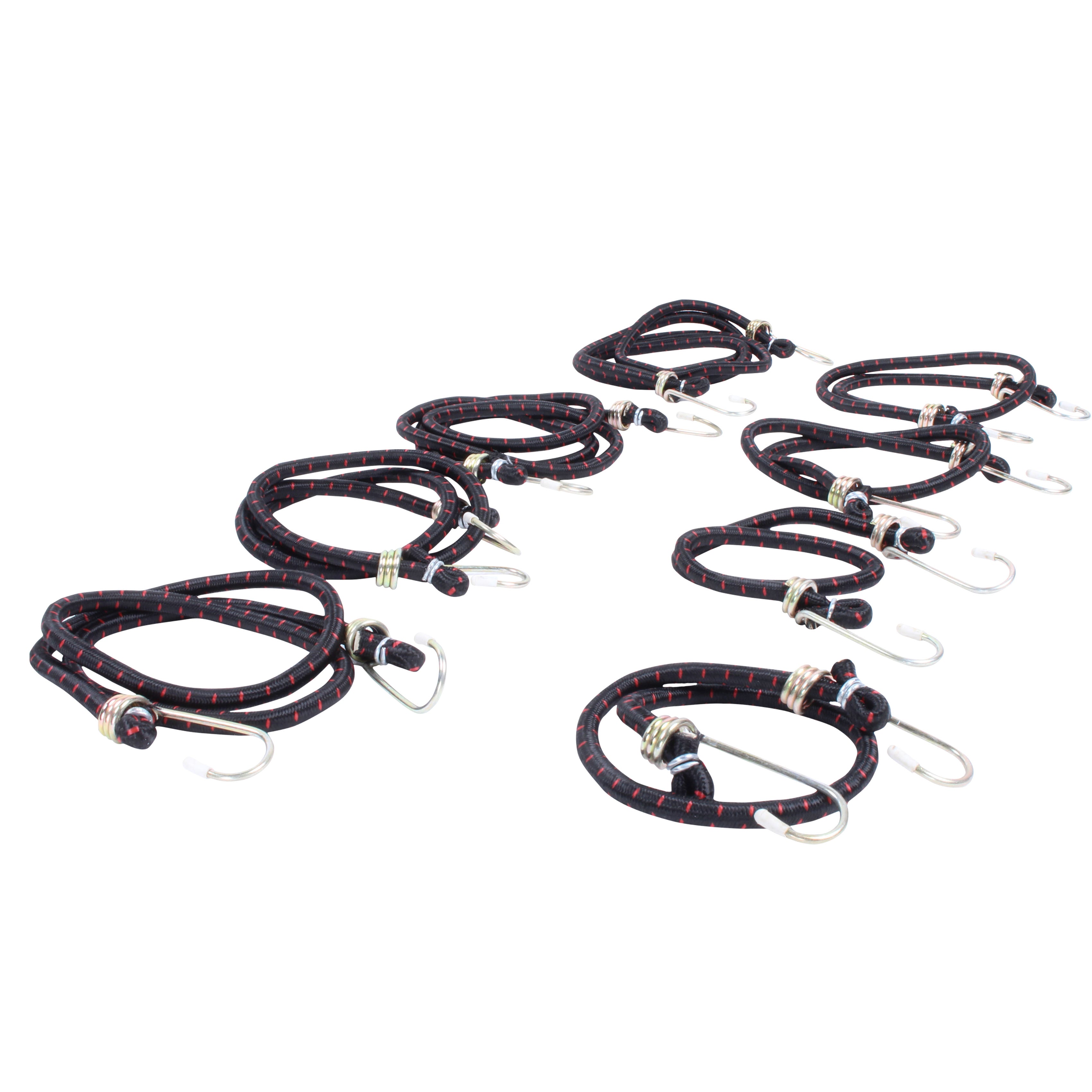 Cinturones elásticos Bungees (8 pzas)