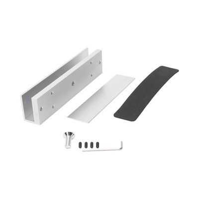 ACCESSPRO - Montaje para puerta de vidrio / Compatible con chapa MAG600LED/MAG600NLED/MAG600NTLED