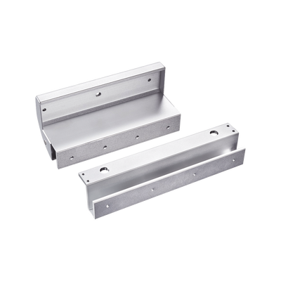 ACCESSPRO - Montajes en U para puertas de Solo Cristal ( puerta y marco) para uso con Chapa Magnética MAG600NLED y MAG600NTLED