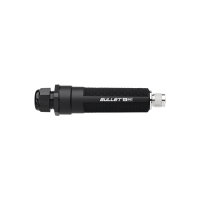 UBIQUITI - Radio Doble Banda Bullet airMAX AC IP67 hasta 160 Mbps en 2.4 GHz (2412-2472 MHz) o 300 Mbps en 5 GHz (5150-5875 MHz)