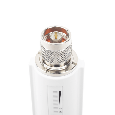UBIQUITI - Radio airMAX Bullet-M2HP, hasta 100 Mbps, frecuencia de 2 GHz (2412 - 2472 GHz), No incluye adaptador PoE