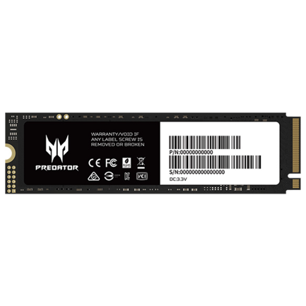 BIWIN - Unidad SSD Biwin Predator GM7 NVMe 1TB M.2 6300 MB/s Escritura 7200 MB/s Lectura PCI Express 4.0