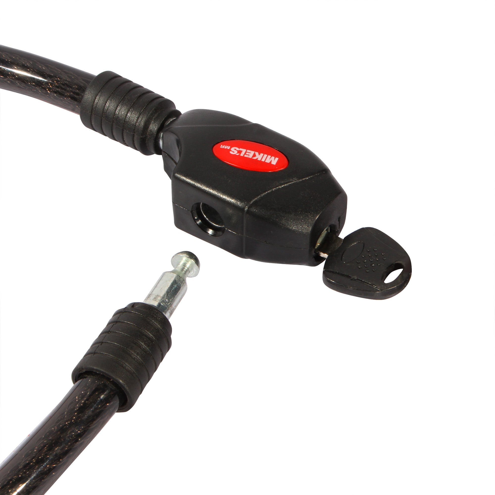 Cable candado con llaves (80 cms)
