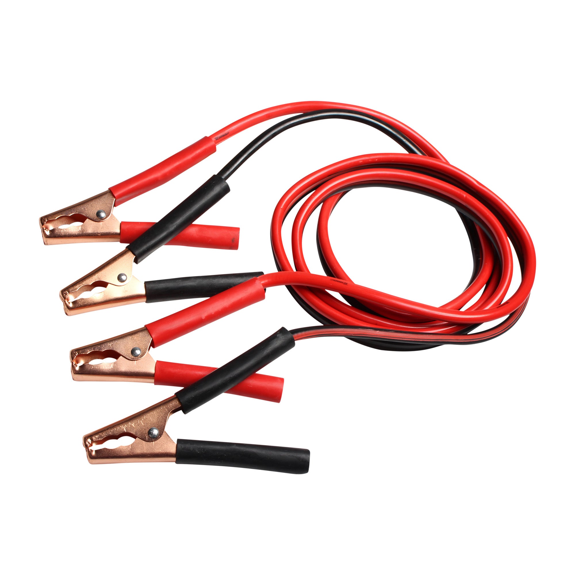 Cables pasa corriente, 2.4 mts, 180 amp, calibre 10
