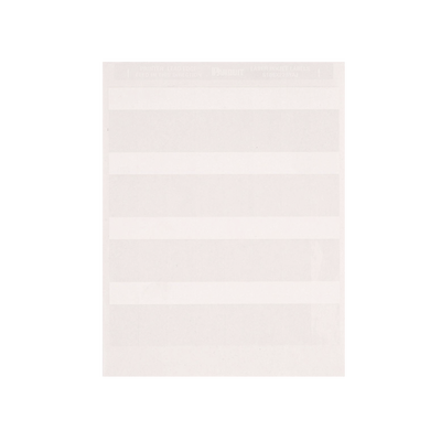 PANDUIT - Hojas con 1000 Etiquetas para Impresora Láser/Inyección de Tinta, para Patch Panel, Face Plate o Cajas Superficiales, Para Identificación 4 Puertos, Color Blanco
