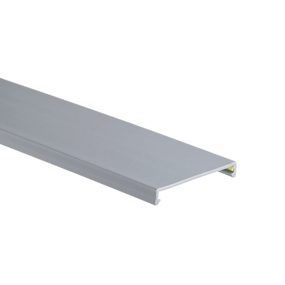 PANDUIT - Tapa para Canaleta Ranurada, de 2.25 in de Ancho, 1828.8 mm de Largo, Color Gris
