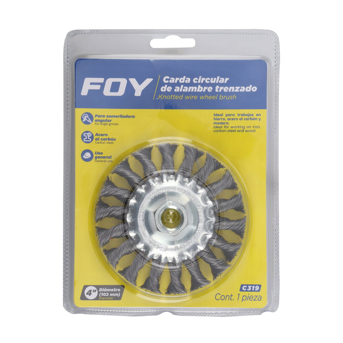 Carda circ tr 4 inx0.50mm M14
