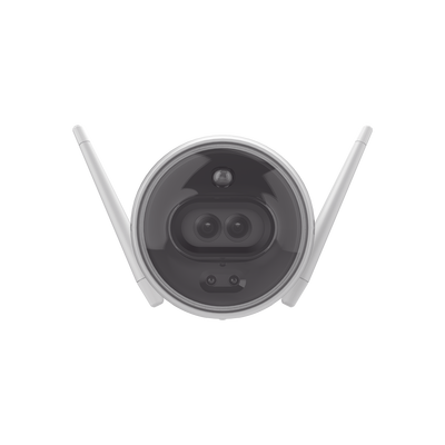 EZVIZ - Bala IP 2 Megapíxel / Wi-Fi  / Doble Lente / COLORES EN OSCURIDAD / Deteccion de Personas o Vehículos  / Cruce de Línea / Intrusión a un área / Audio de dos vías / Luz Estroboscópica / Sirena / MicroSD