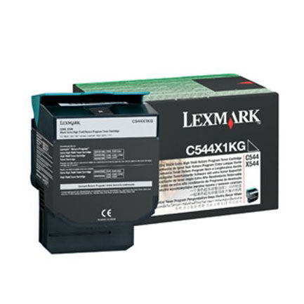LEXMARK - TONER LEXMARK NEGRO C544N ALTO REND RETORNABLE