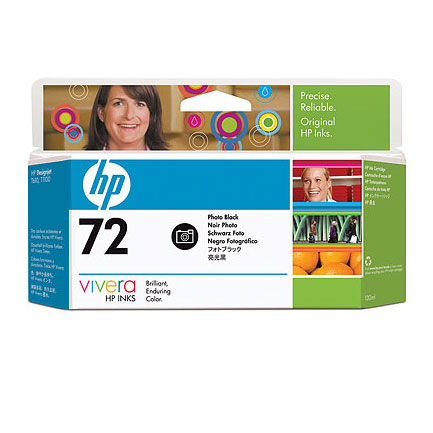 HEWLETT PACKARD - Tinta HP LF 72 Negro Photo 130Ml Ink