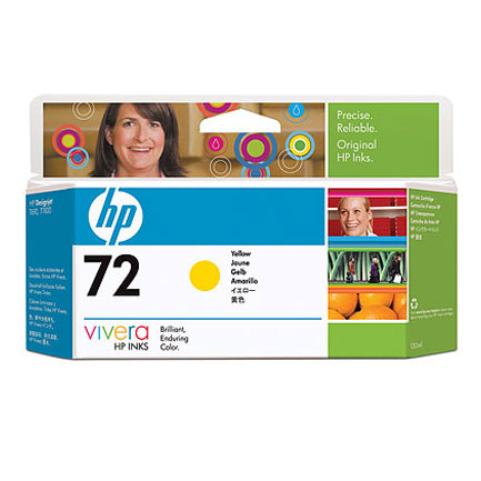 HEWLETT PACKARD - Tinta HP LF 72 Amarillo 130Ml Ink