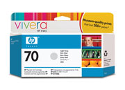 HEWLETT PACKARD - Tinta HP LF 70 Gris Claro DesignJet Z2100 Z3100 130ML
