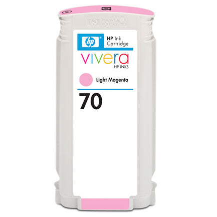 HEWLETT PACKARD - Tinta HP LF 70 Magenta Claro DesignJet Z2100 Z3100 130ML