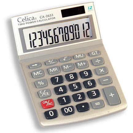 CELICA - CALCULADORA CELICA CA-2633 SEMI-ESCRIT 12 DIGITOS DUAL