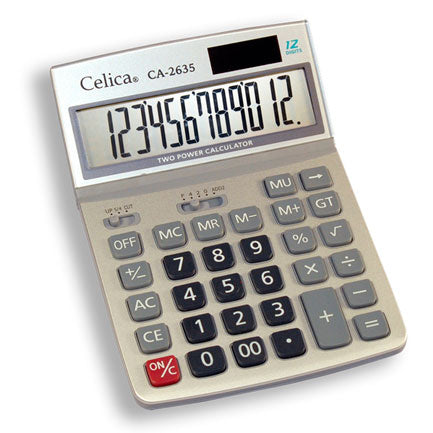 CELICA - CALCULADORA CELICA CA-2635 ESCRITORIO 12 DIGITOS DUAL