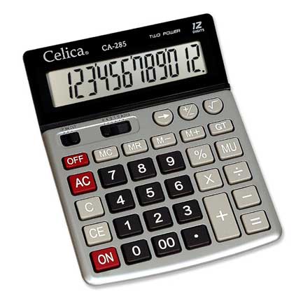 CELICA - CALCULADORA CELICA ESCRITORIO 12 DIGITOS
