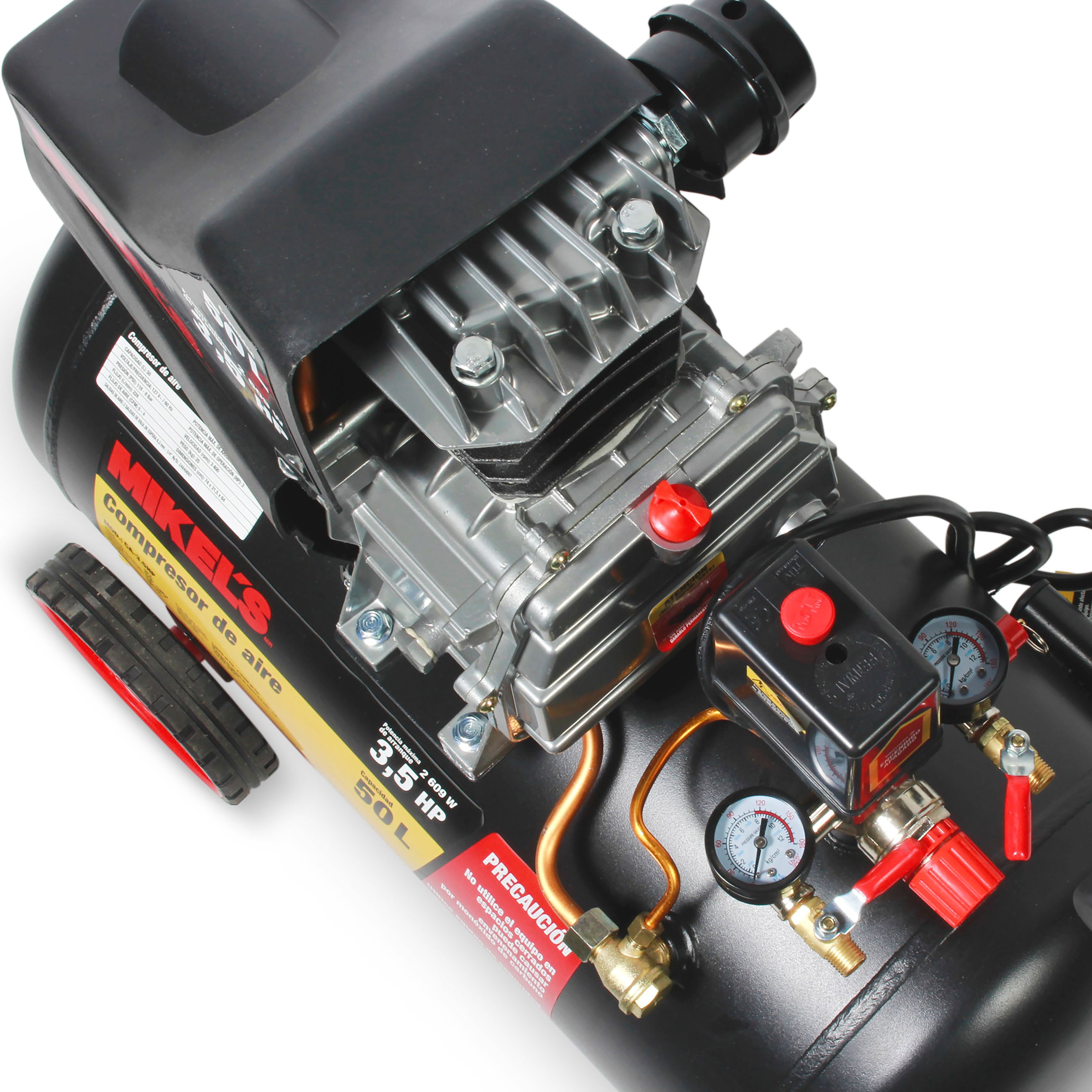 Compresor de aire 3.5 HP (50 lts)