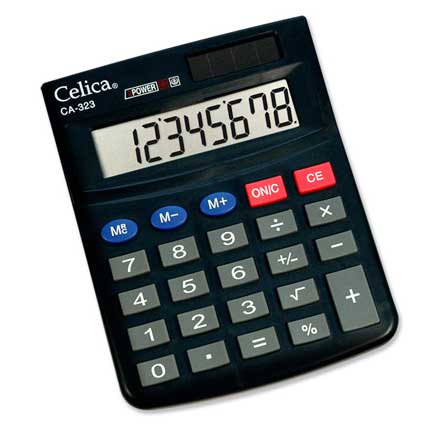 CELICA - CALCULADORA CELICA SEMI ESCRITORIO 8 DIGITOS