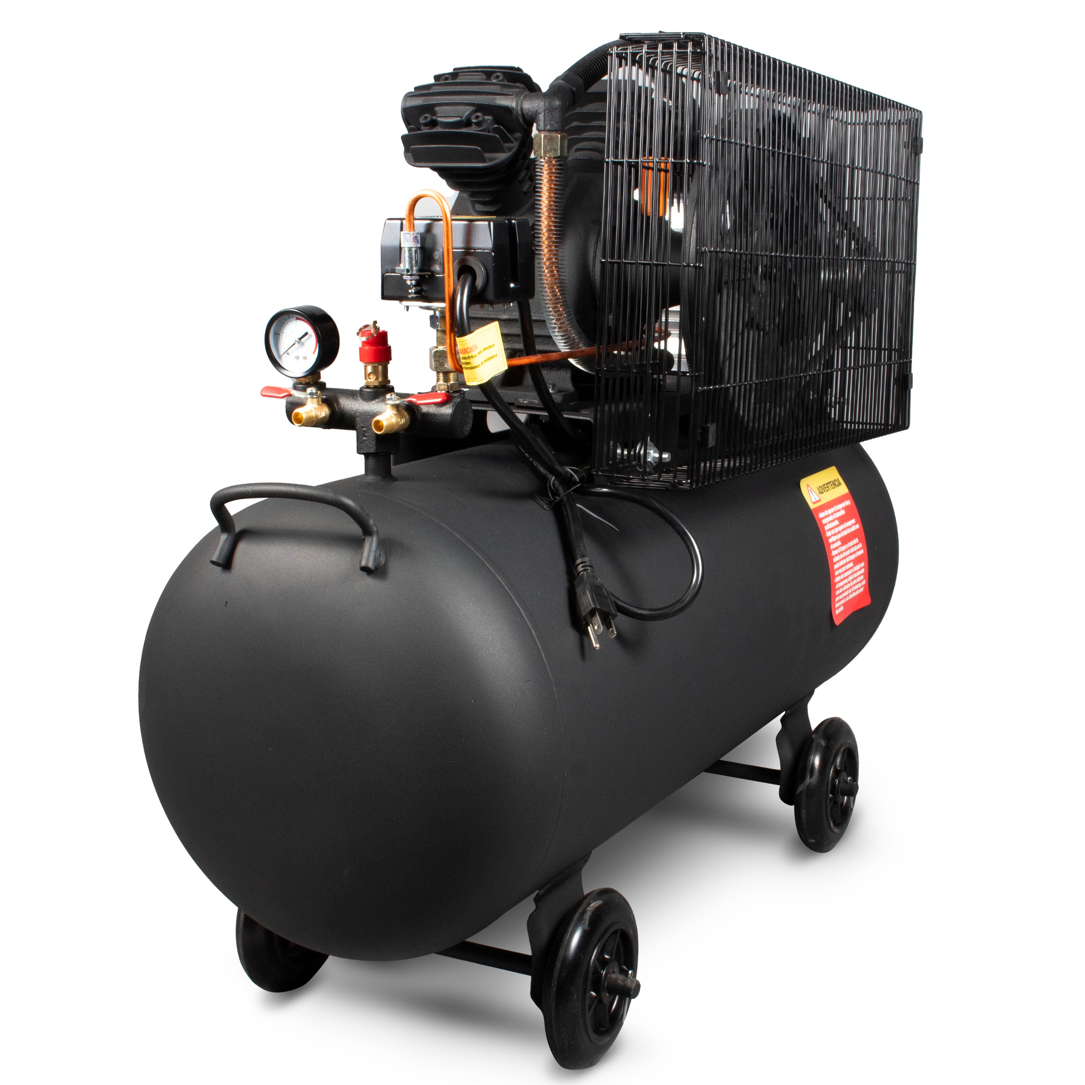 Compresor de aire 3 HP con banda (100 lts)