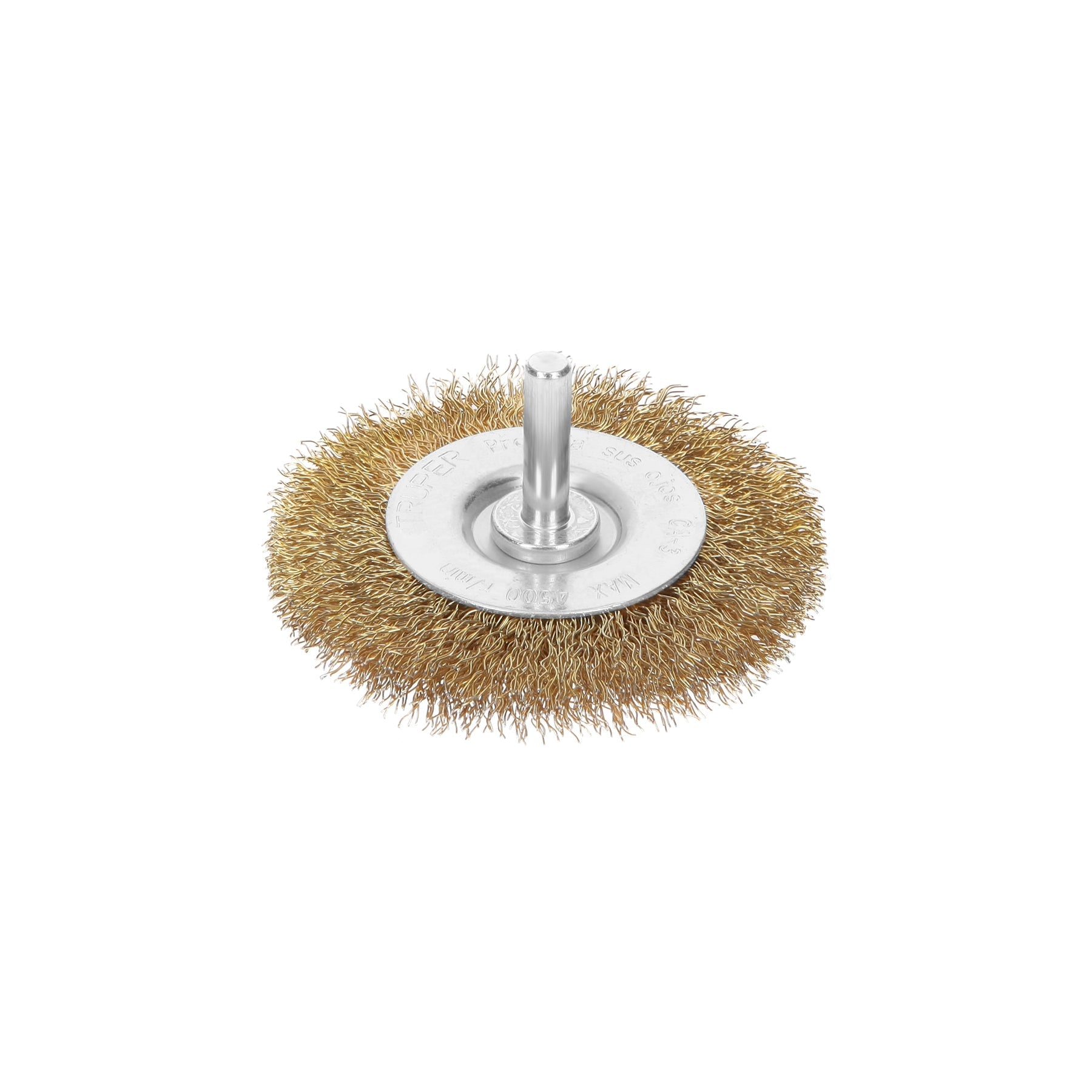Carda circular 3' alambre grueso para taladro, Truper