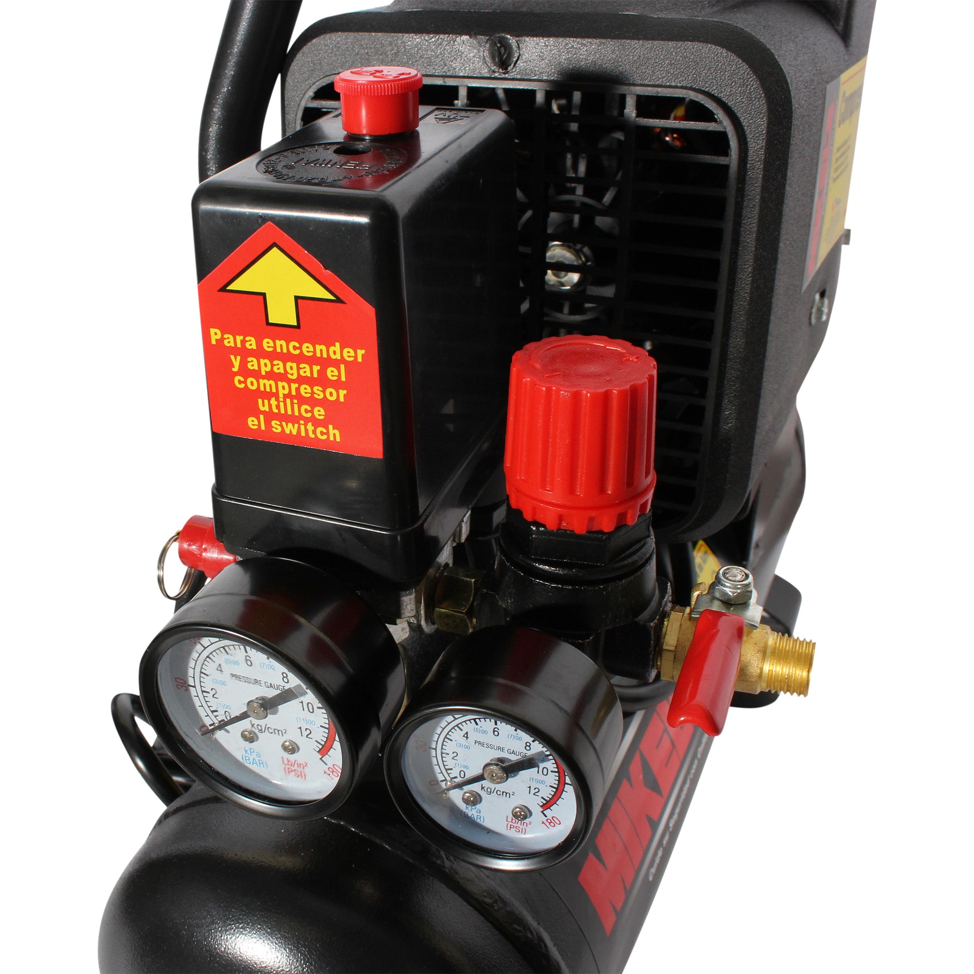 Compresor de aire 3/4 HP (8 lts)