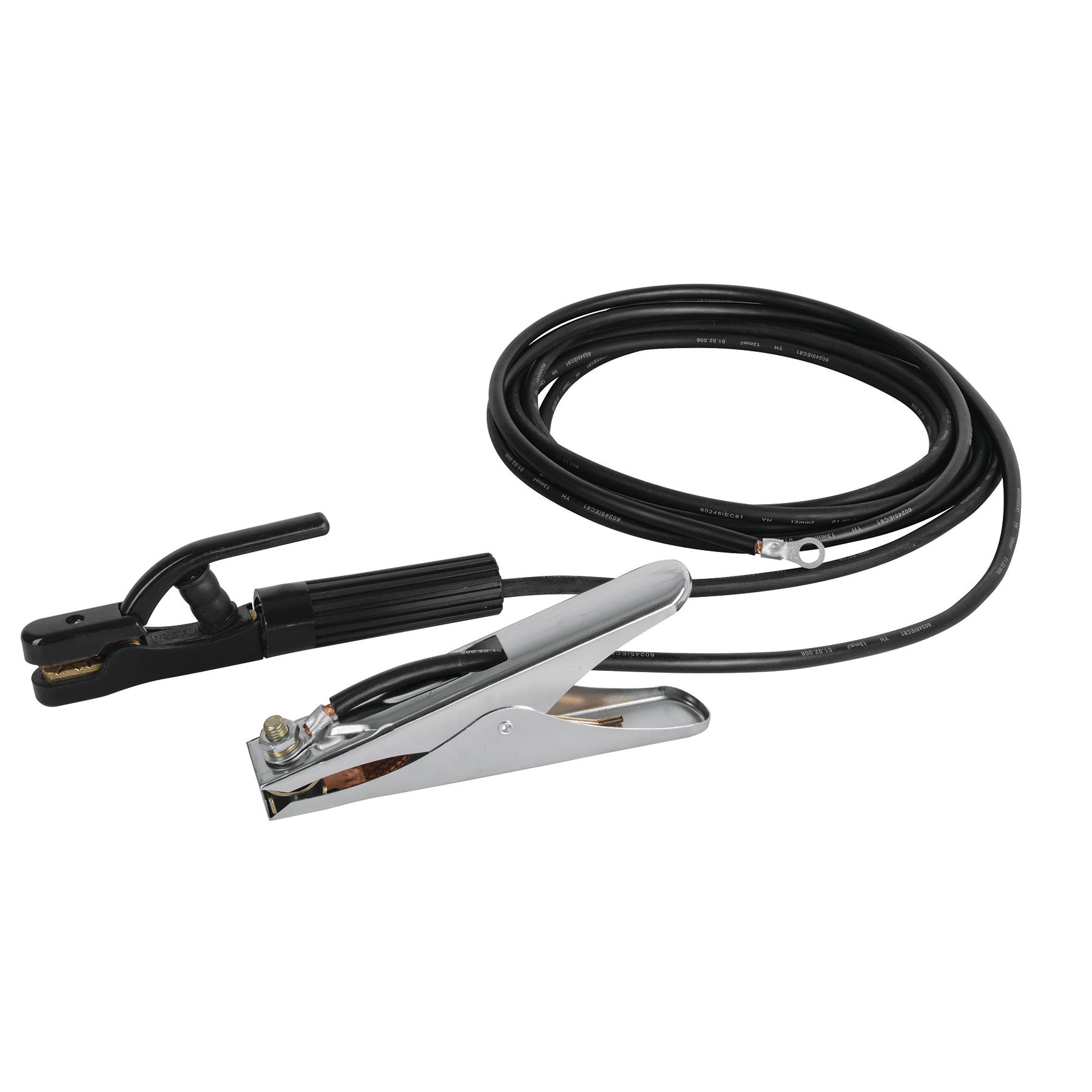 Cables con pinzas para soldadoras de arco y ADA-SOLT, PRETUL