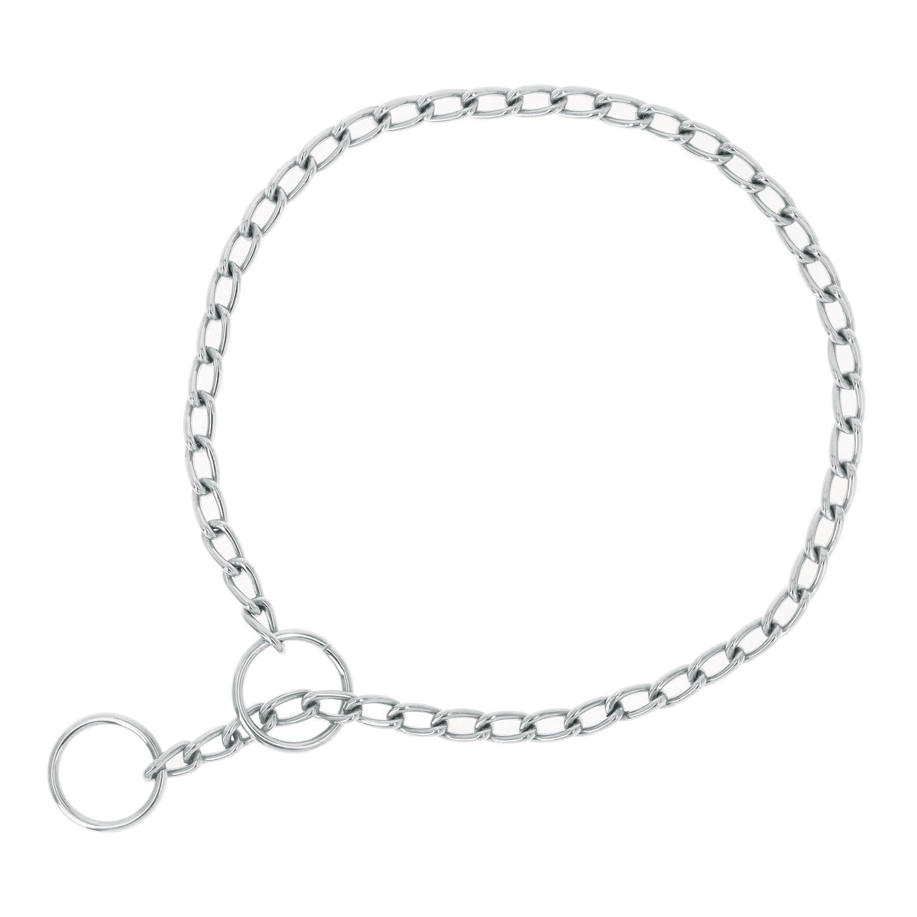Collar de entrenamiento para perro, 45 cm, eslabon 2 mm