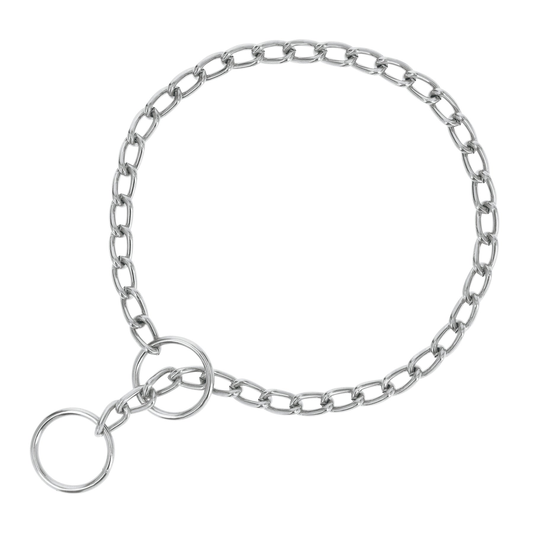 Collar de entrenamiento para perro, 45 cm, eslabon 2.5 mm