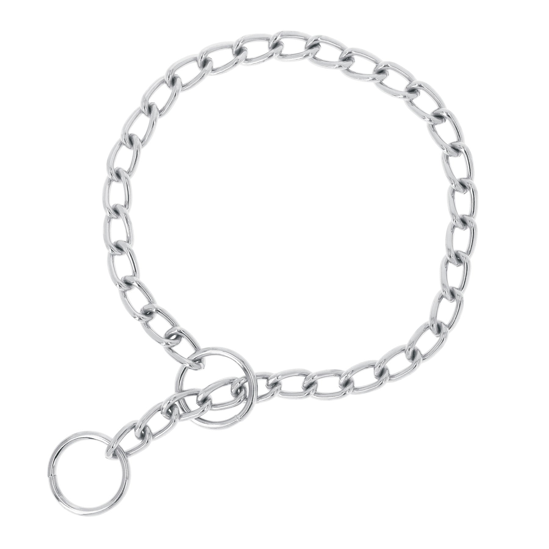 Collar de entrenamiento para perro, 55 cm, eslabon 3.5 mm