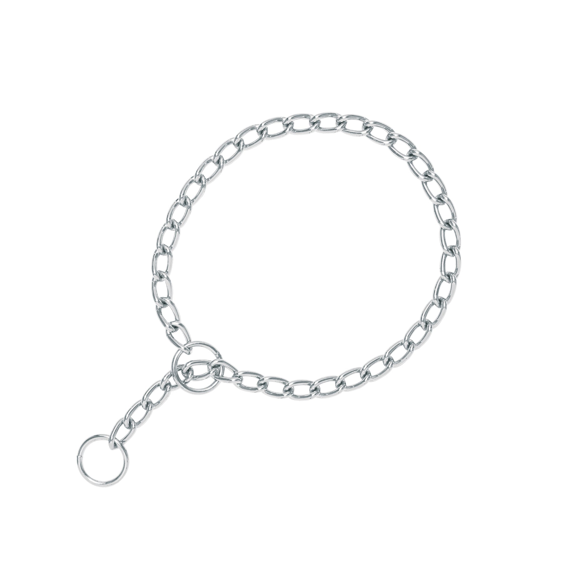 Collar de entrenamiento para perro, 60 cm, eslabon de 4 mm