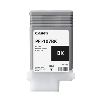 CANON - TANQUE TINTA CANON NEGRO PFI-107BK 130ML
