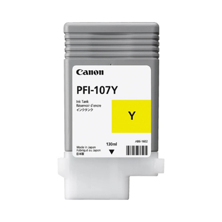 CANON - TANQUE TINTA CANON AMARILLO PFI-107Y 130ML