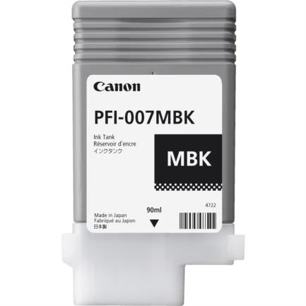 CANON - TINTA CANON NEGRO MATTE PFI-007 MBK 90ML