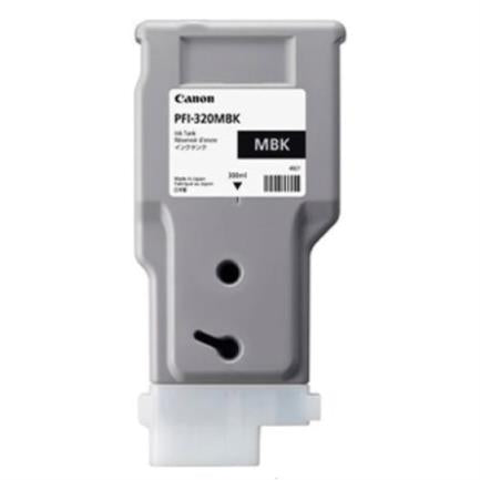 CANON - Tinta Canon PFI-320 MBK 300ml Color Negro Mate