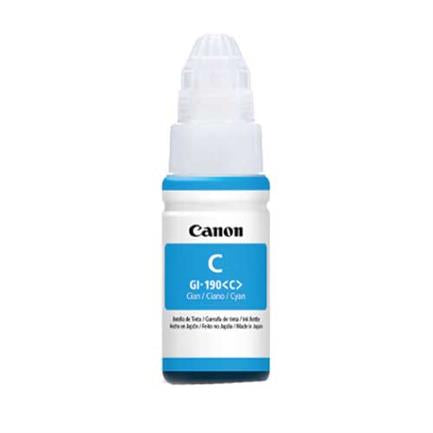 CANON - TINTA CANON GI-190 G1110/G2110/G3110/G4110 CYAN TINTA CONTINUA