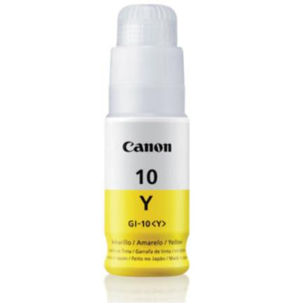 CANON - Tinta Canon GI-10 Amarilla Pixma Tinta Continua