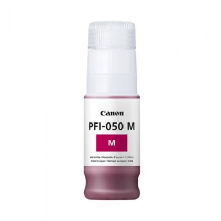 CANON - Tinta Canon PFI-050 M a Base de Pigmentos 70ml para imagePROGRAF TC-20 Color Magenta