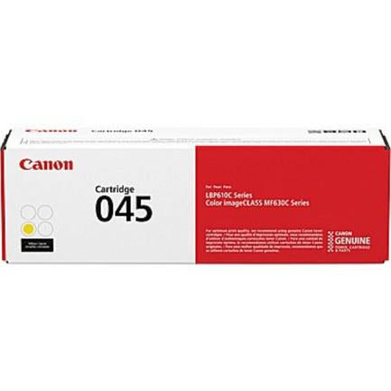 CANON - Toner Canon 045 Amarillo para ImageClass Series MF630C/LBP610C (1300 Pag)
