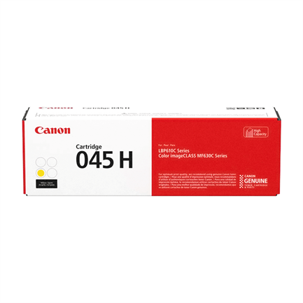 CANON - Toner Canon 045H Amarillo para ImageClass Series MF630C/LBP610C (2200 Pag)