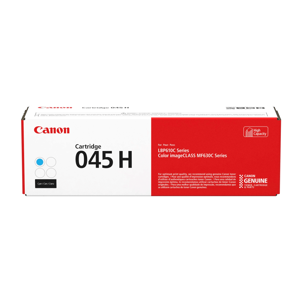 CANON - Toner Canon 045H Cyan para ImageClass Series MF630C/LBP610C (2200 Pag)