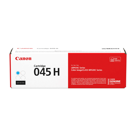 CANON - Toner Canon 045H Cyan para ImageClass Series MF630C/LBP610C (2200 Pag)