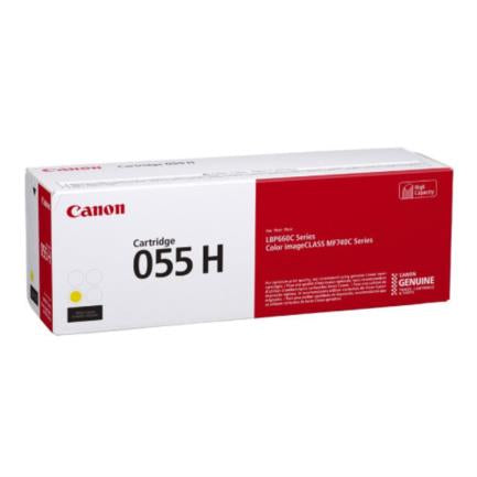 CANON - Tóner Canon 055H 2300 Páginas Color Amarillo