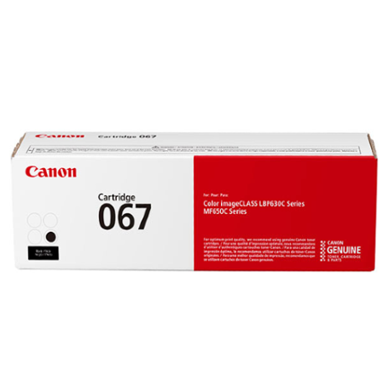 CANON - Toner Canon 067 Rendimiento 1350 Páginas Negro