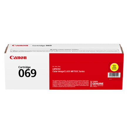 CANON - Tóner Canon 069 Rendimiento 1900 Páginas Amarillo