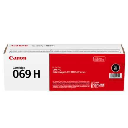 CANON - Tóner Canon 069 H Rendimiento 7600 Páginas Negro