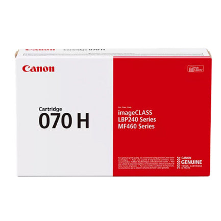 CANON - Tóner Canon 070 H Rendimiento 10200 Páginas Negro