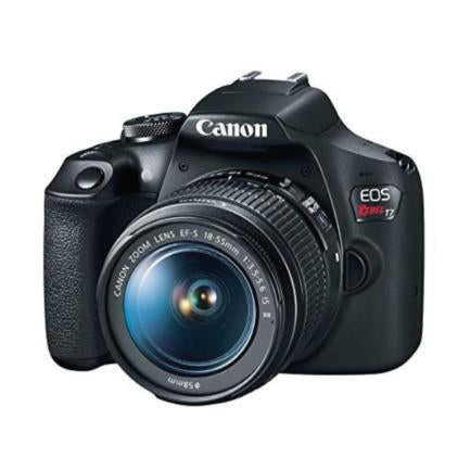 CANON - Camara Canon EOS Rebel T7 Con Lente EF-S 18-55mm f/3.5-5.6